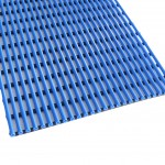 PVC Tube Floor Mat Blue